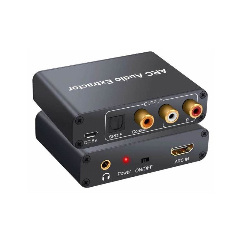 HDMI ARC audio extractor. Adaptor, convertor digital la analog. Pret. HDMI ARC audio extractor. Adaptor, convertor digital la analog. Pret.